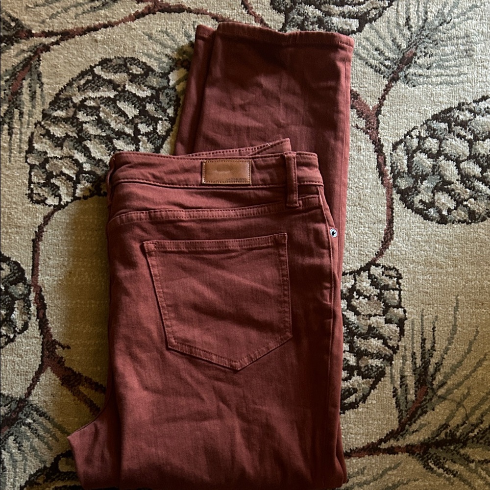 Rust Red Jeans - Picture 2 of 6